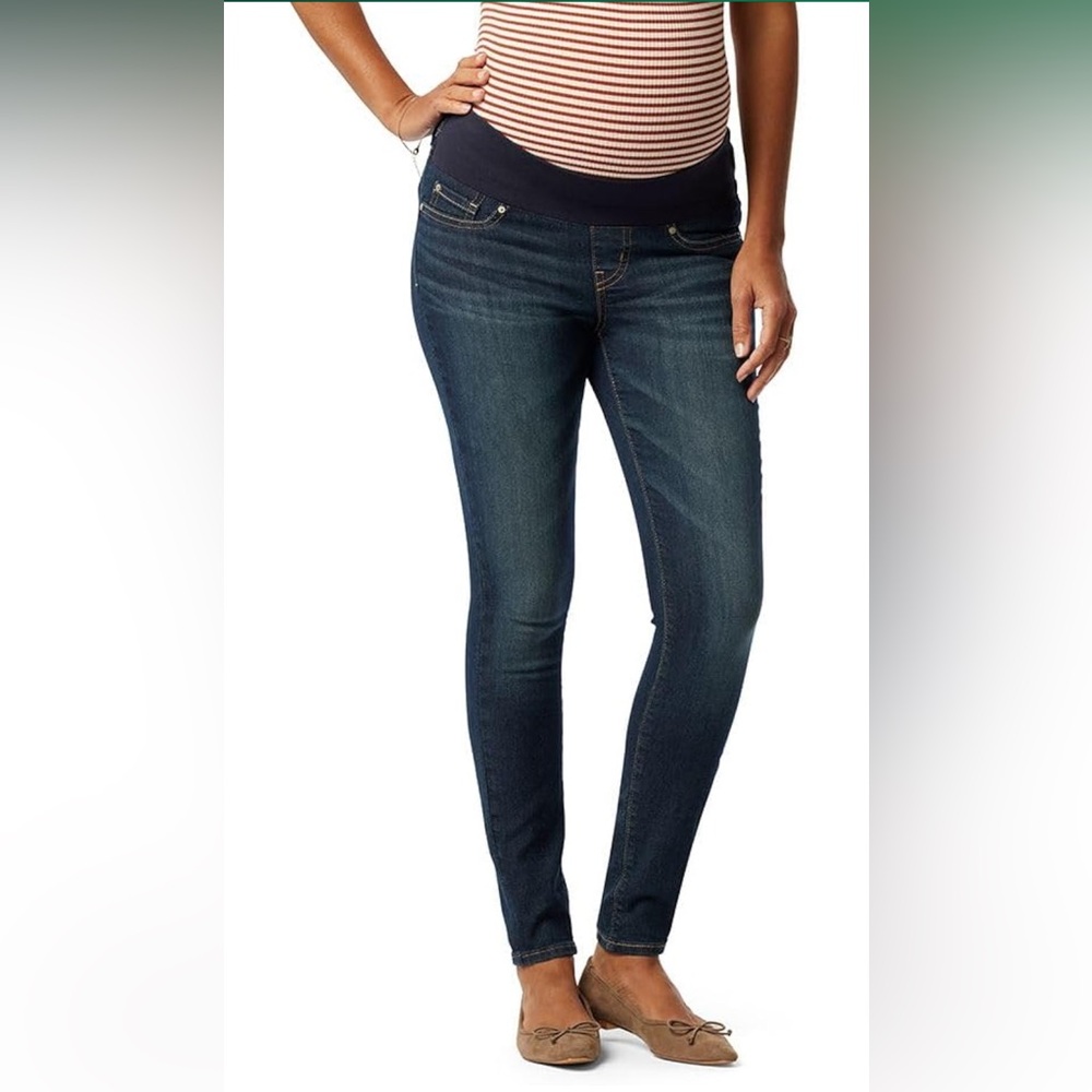 2 Pairs Levi’s Strauss Maternity Jeans size medium